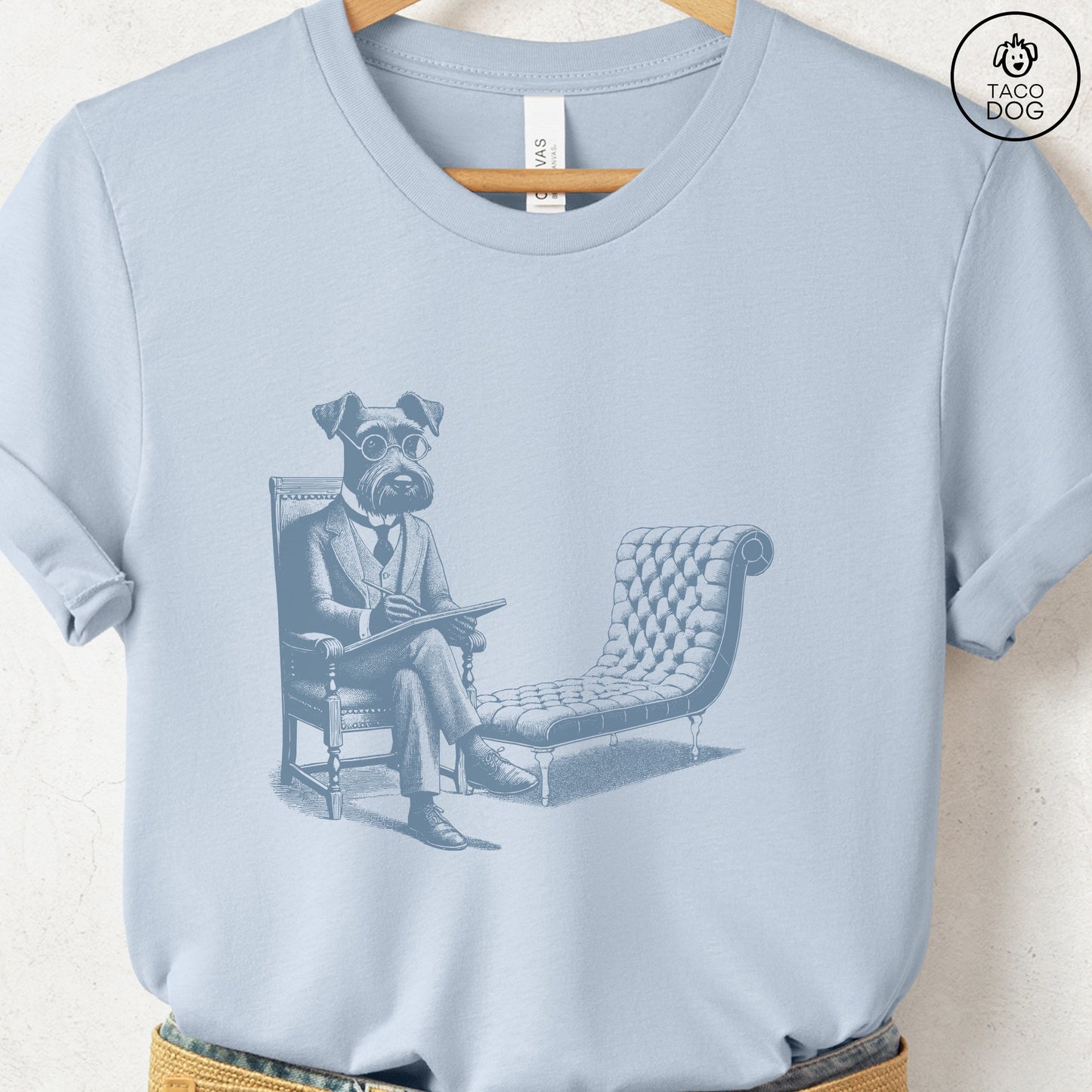 Schnauzer Therapy Dog T-Shirt