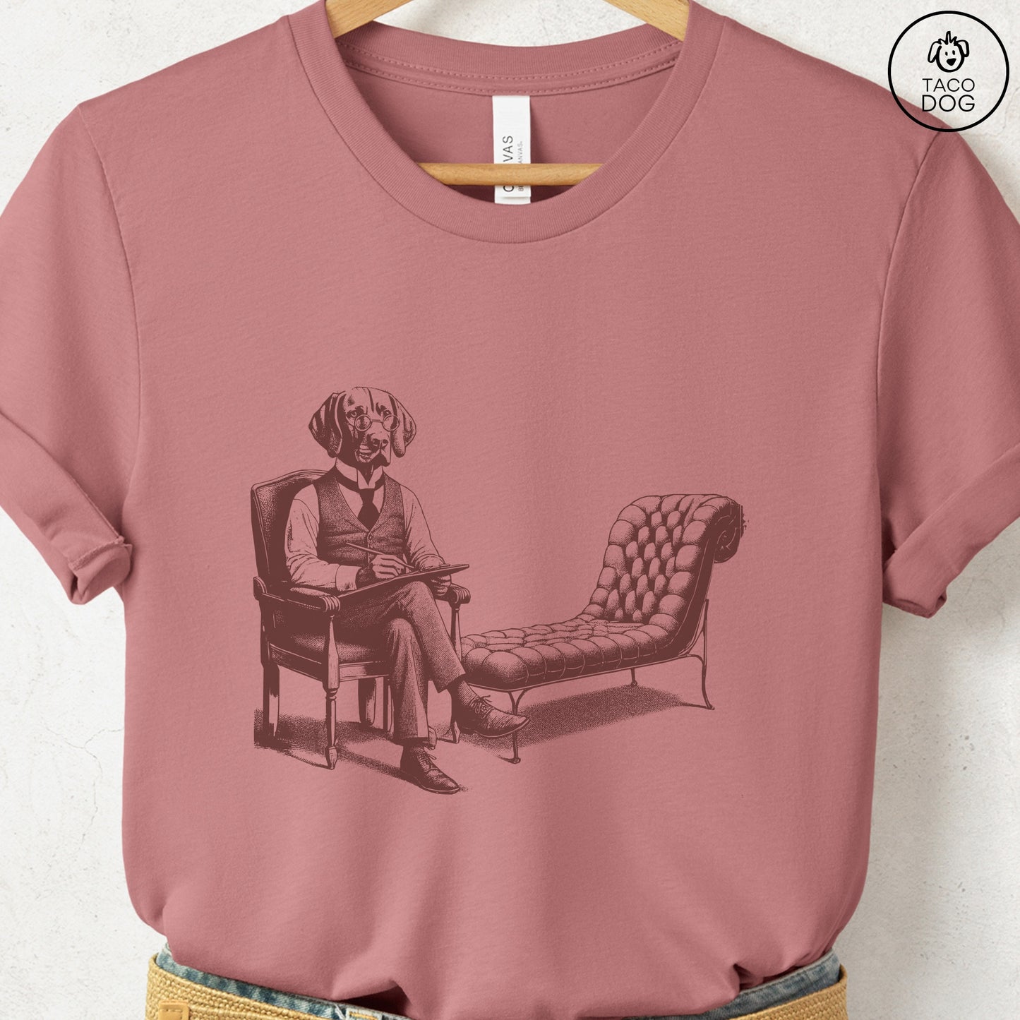 Vizsla Therapy Dog T-Shirt