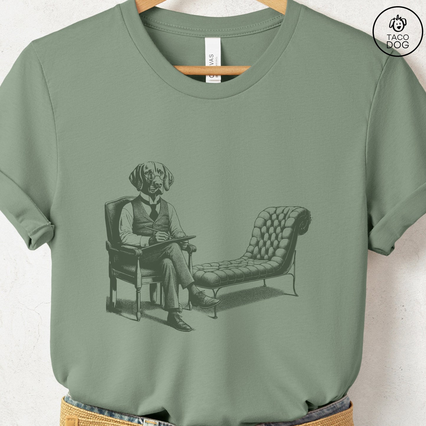 Vizsla Therapy Dog T-Shirt