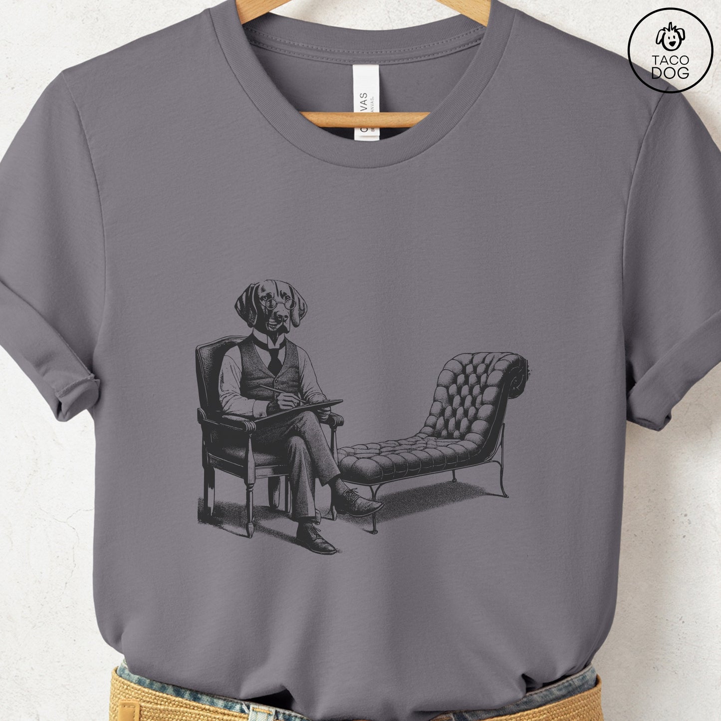 Vizsla Therapy Dog T-Shirt