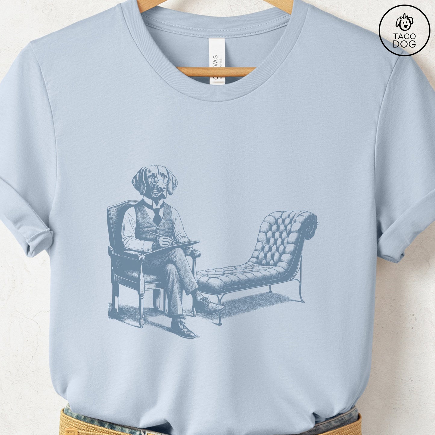 Vizsla Therapy Dog T-Shirt