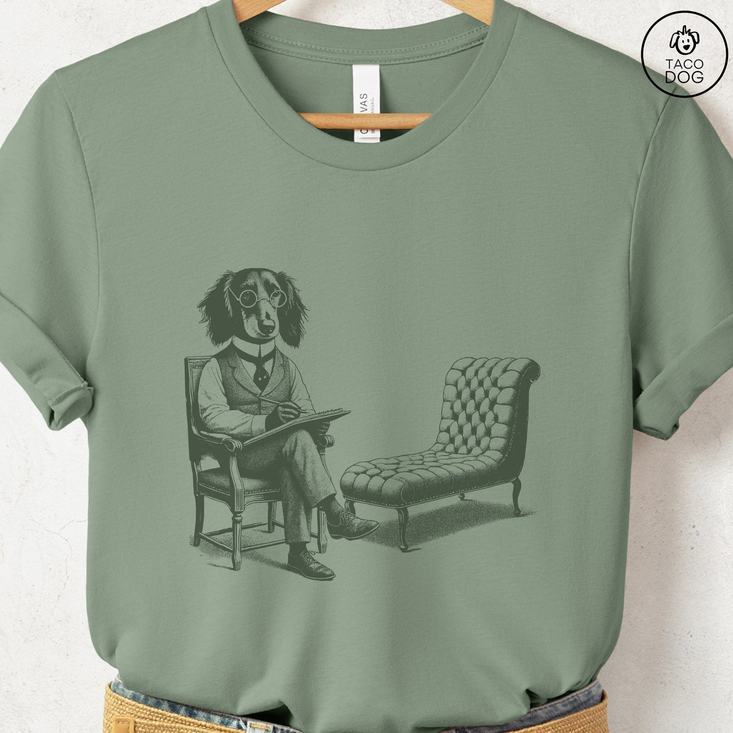 Dachshund Doxie Therapy Dog T-Shirt