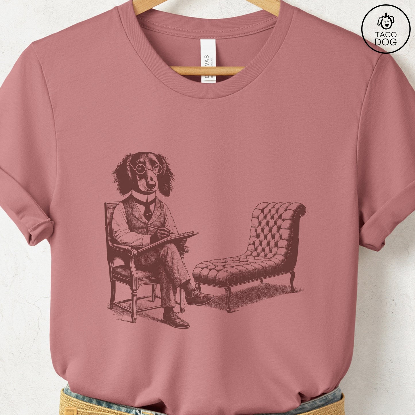 Dachshund Doxie Therapy Dog T-Shirt