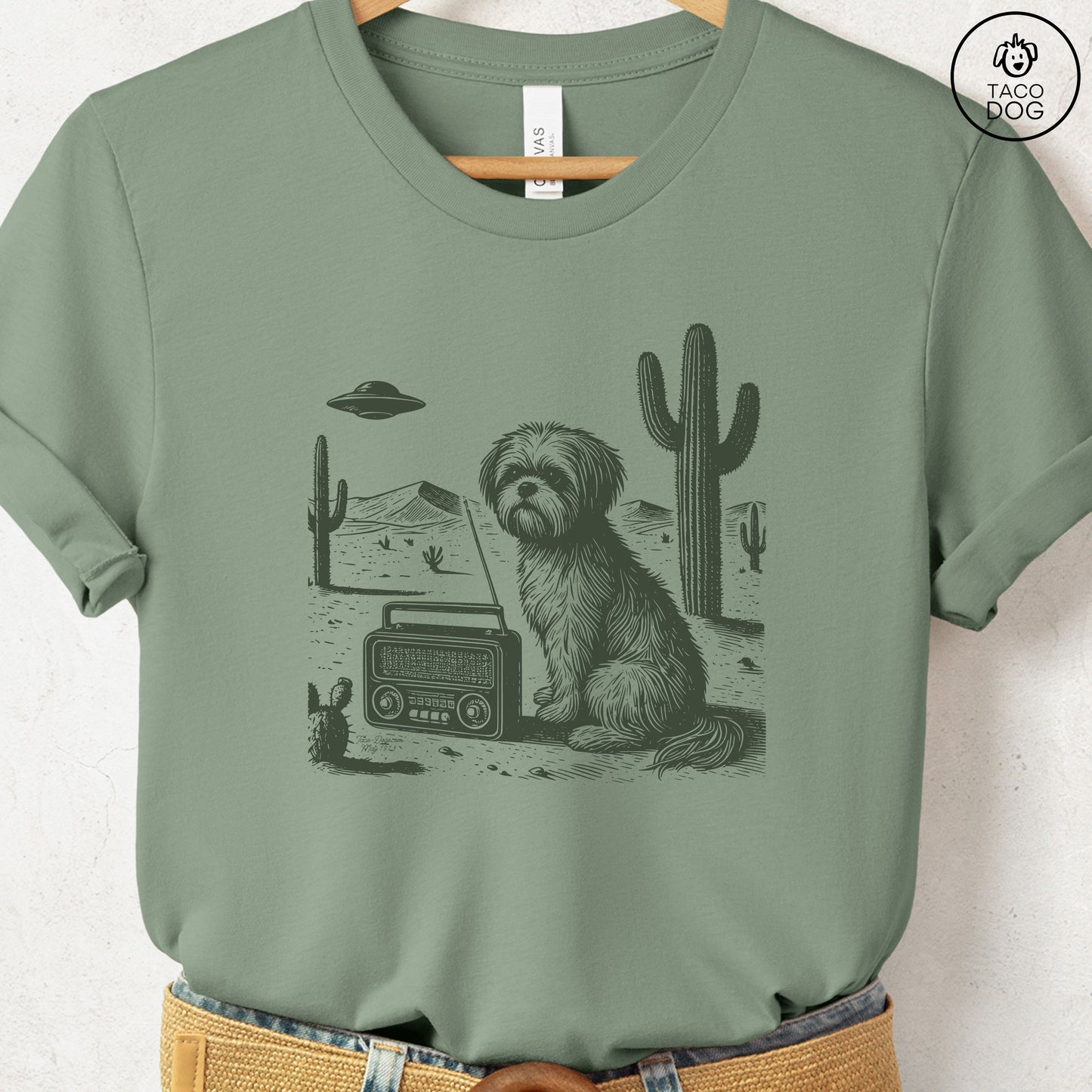 Shih Tzu Vintage Radio T-Shirt