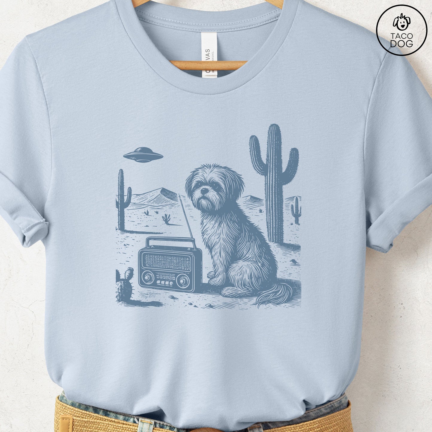 Shih Tzu Vintage Radio T-Shirt