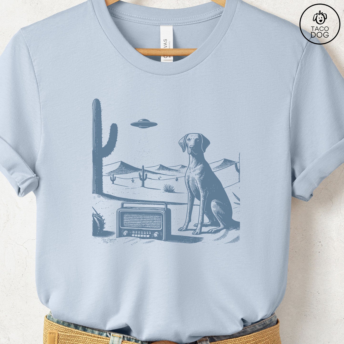 Vizsla Vintage Radio T-Shirt