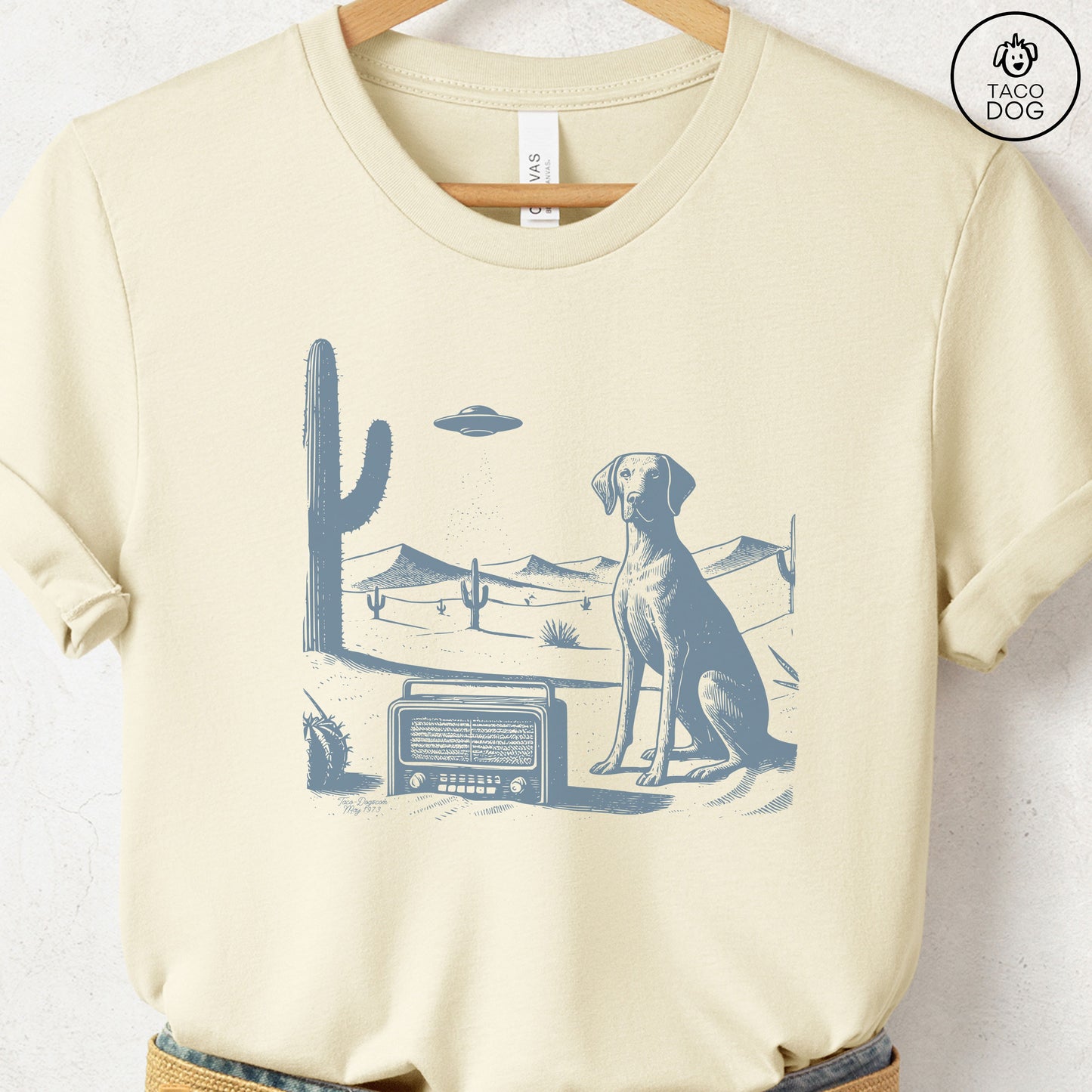 Vizsla Vintage Radio T-Shirt