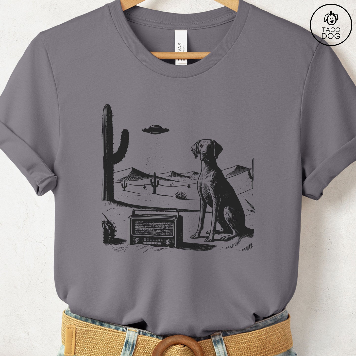 Vizsla Vintage Radio T-Shirt