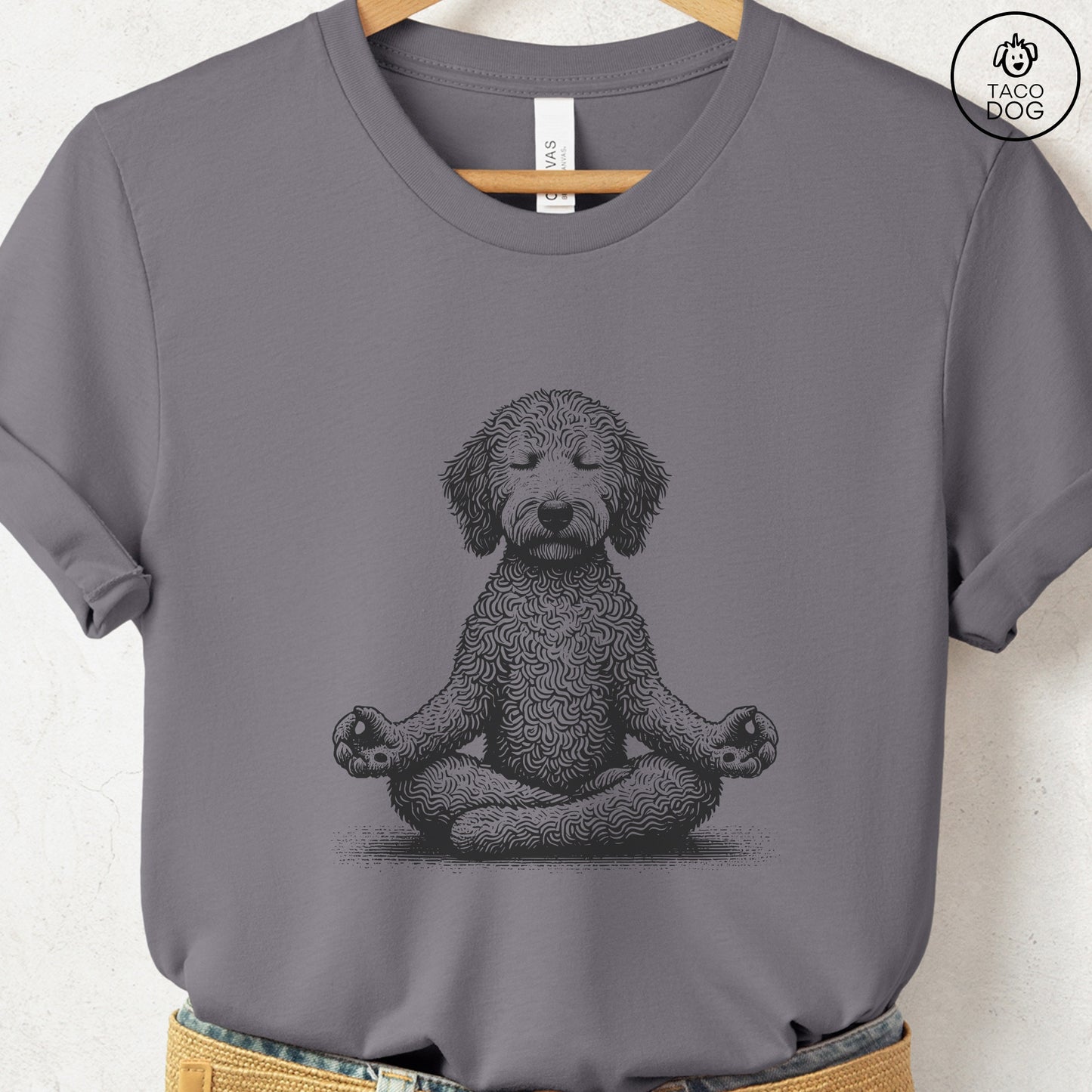 Doodle Meditate Yoga T-Shirt