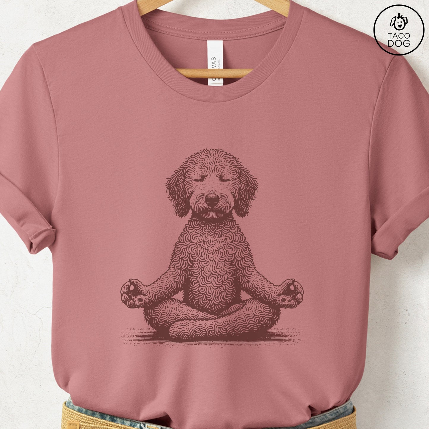 Doodle Meditate Yoga T-Shirt