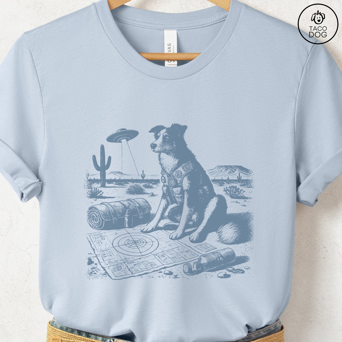Australian Shepherd Aussie Desert Survey T-Shirt