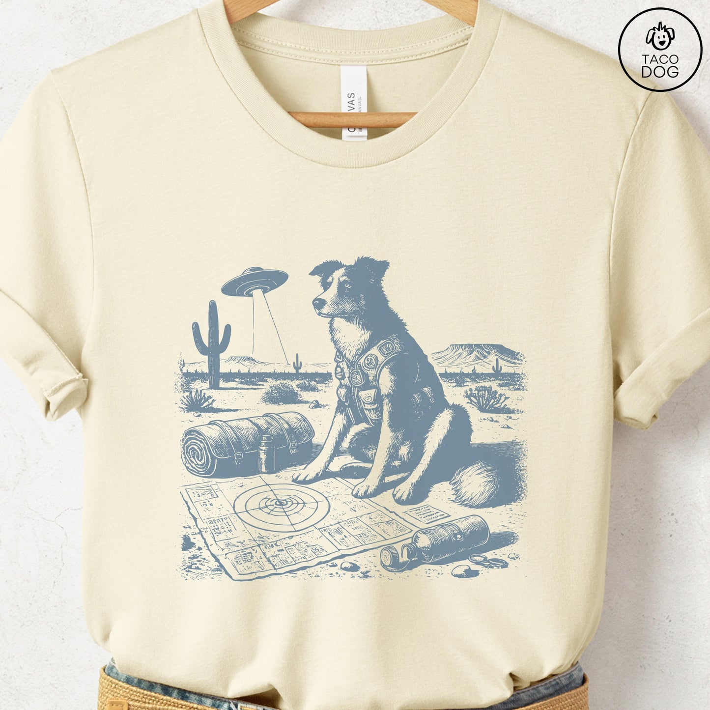Australian Shepherd Aussie Desert Survey T-Shirt