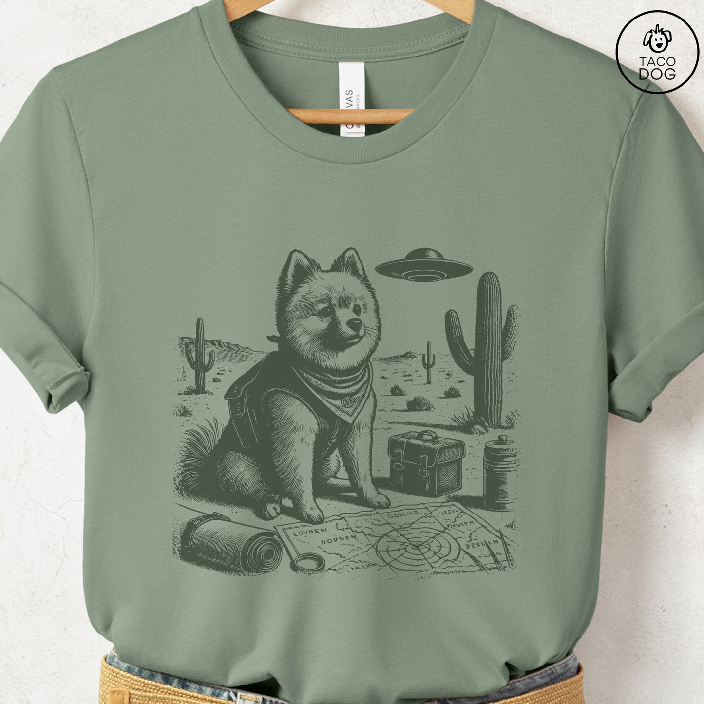 Pomeranian Desert Survey T-Shirt