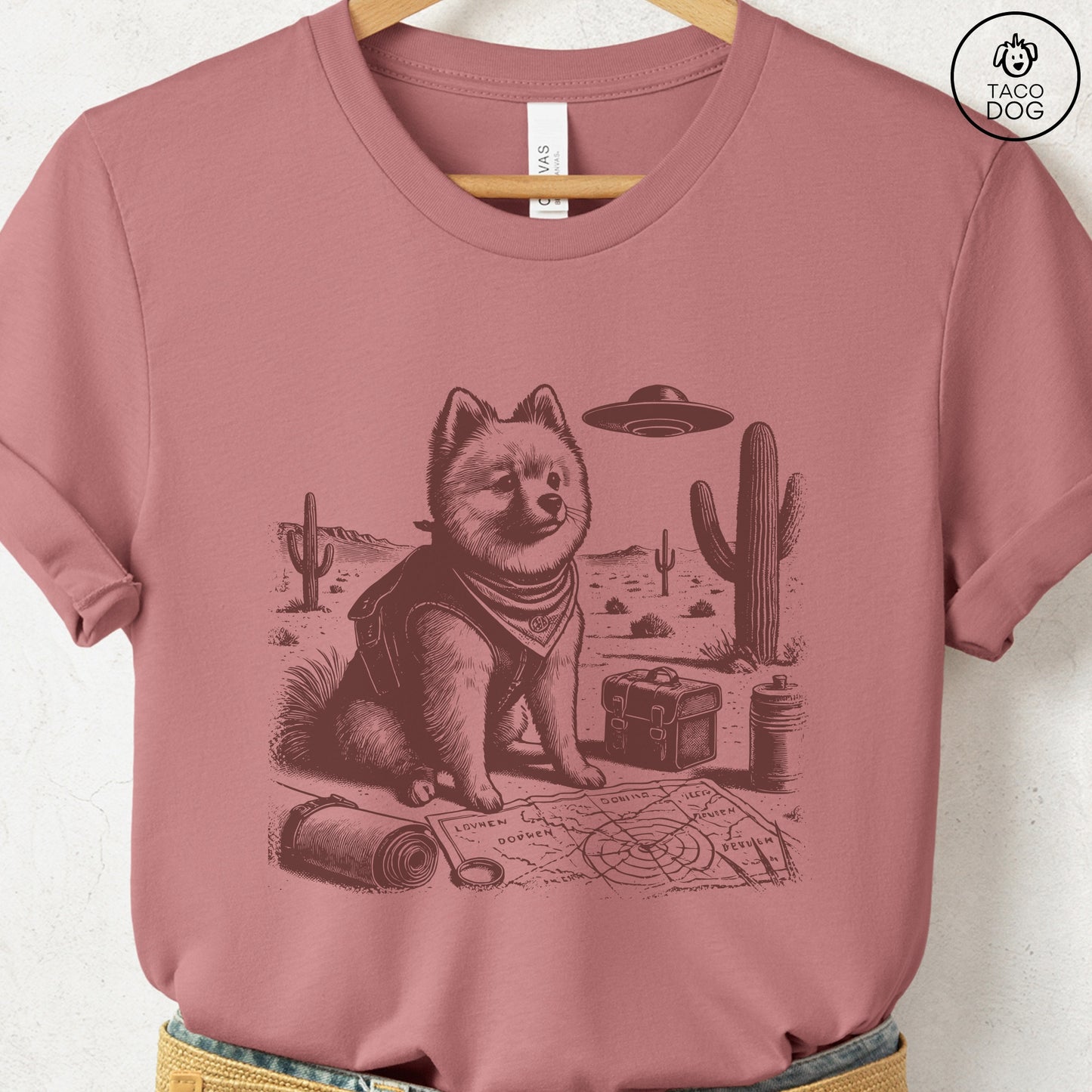 Pomeranian Desert Survey T-Shirt