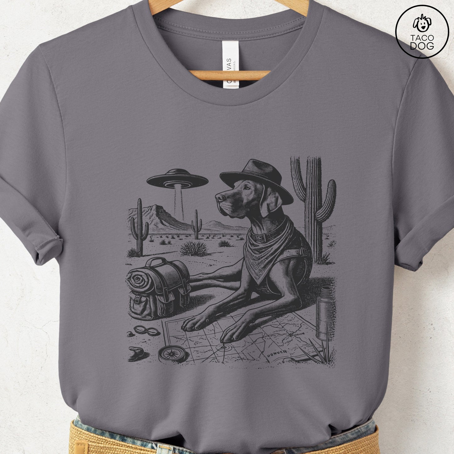 Vizsla Desert Survey T-Shirt