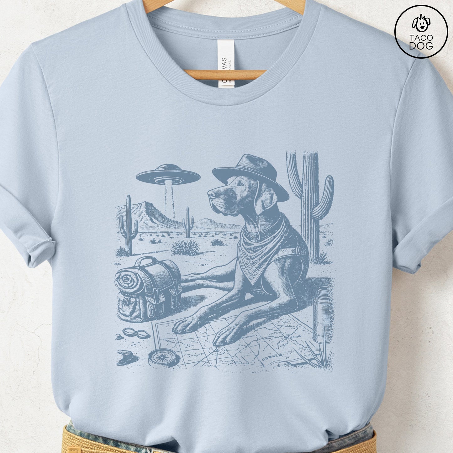 Vizsla Desert Survey T-Shirt