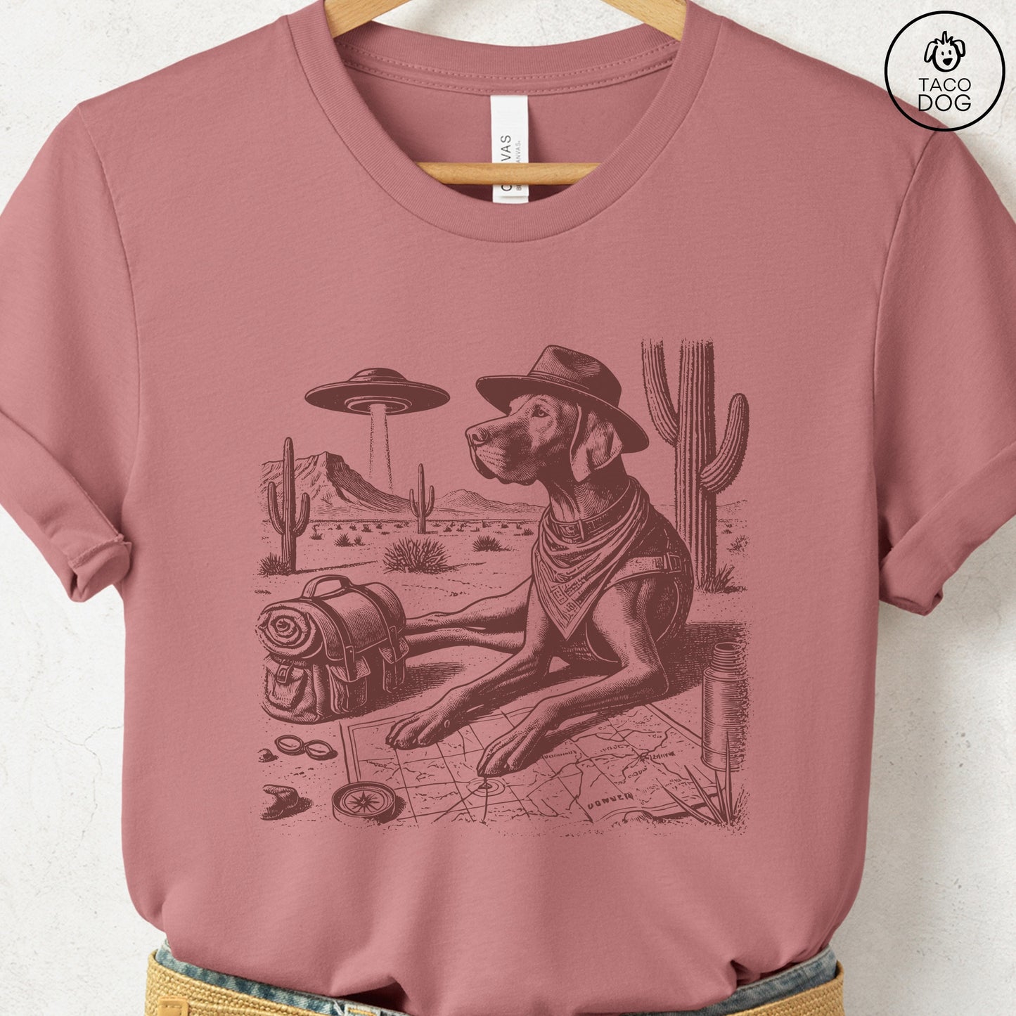 Vizsla Desert Survey T-Shirt