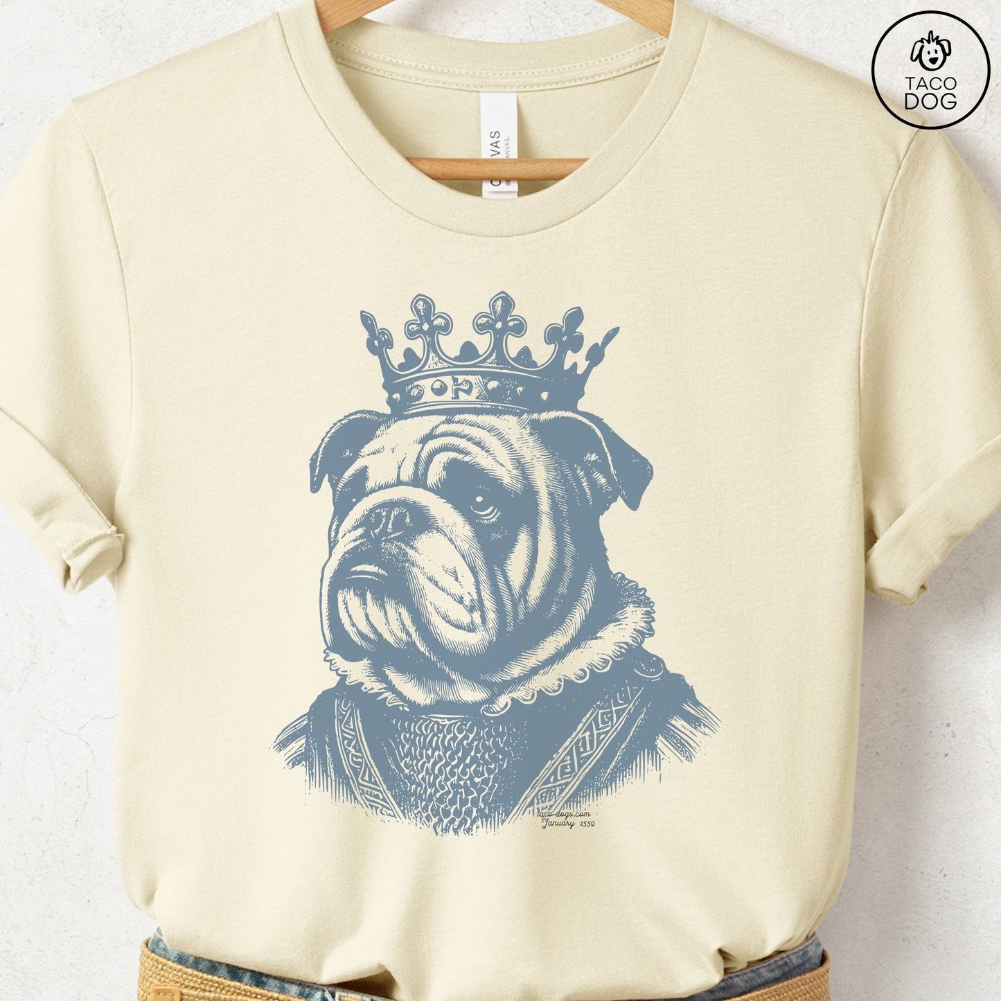 English Bulldog Crown T-Shirt