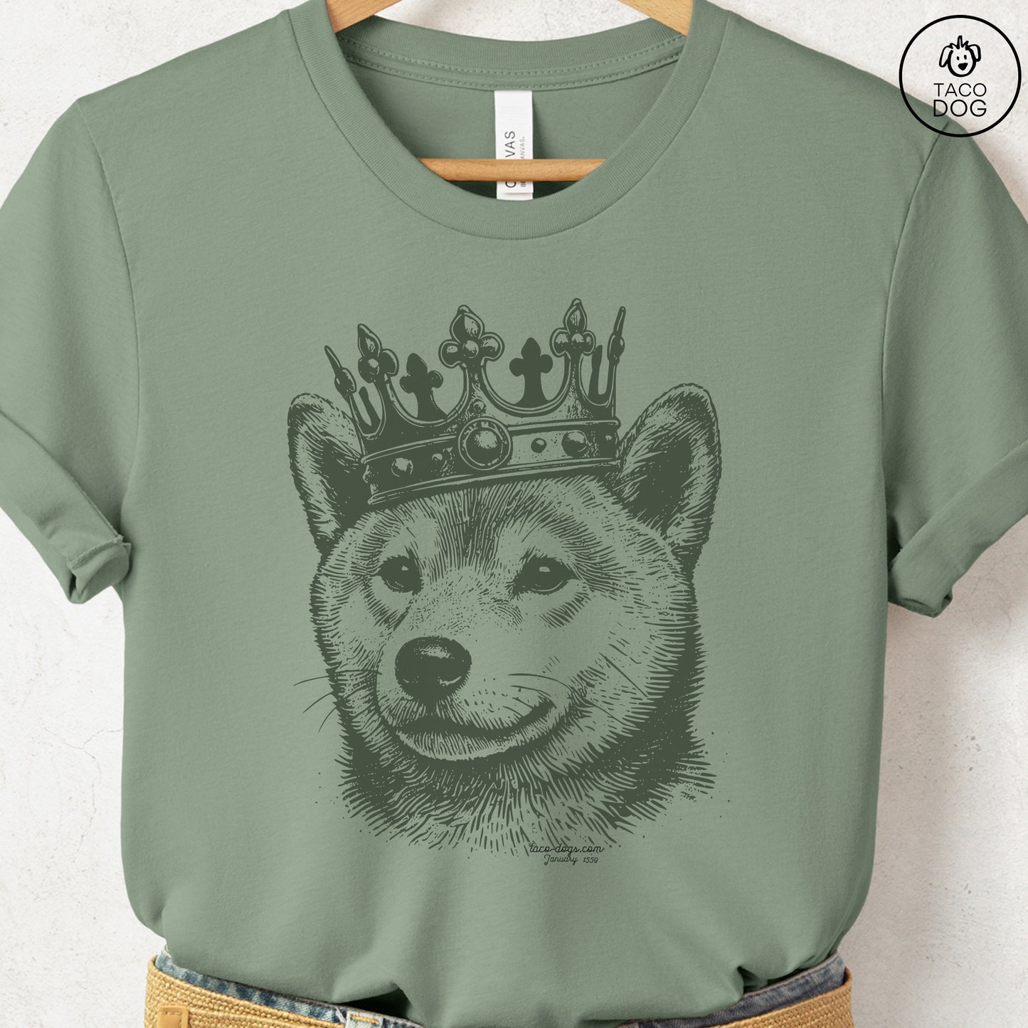 Shiba Inu Crown T-Shirt