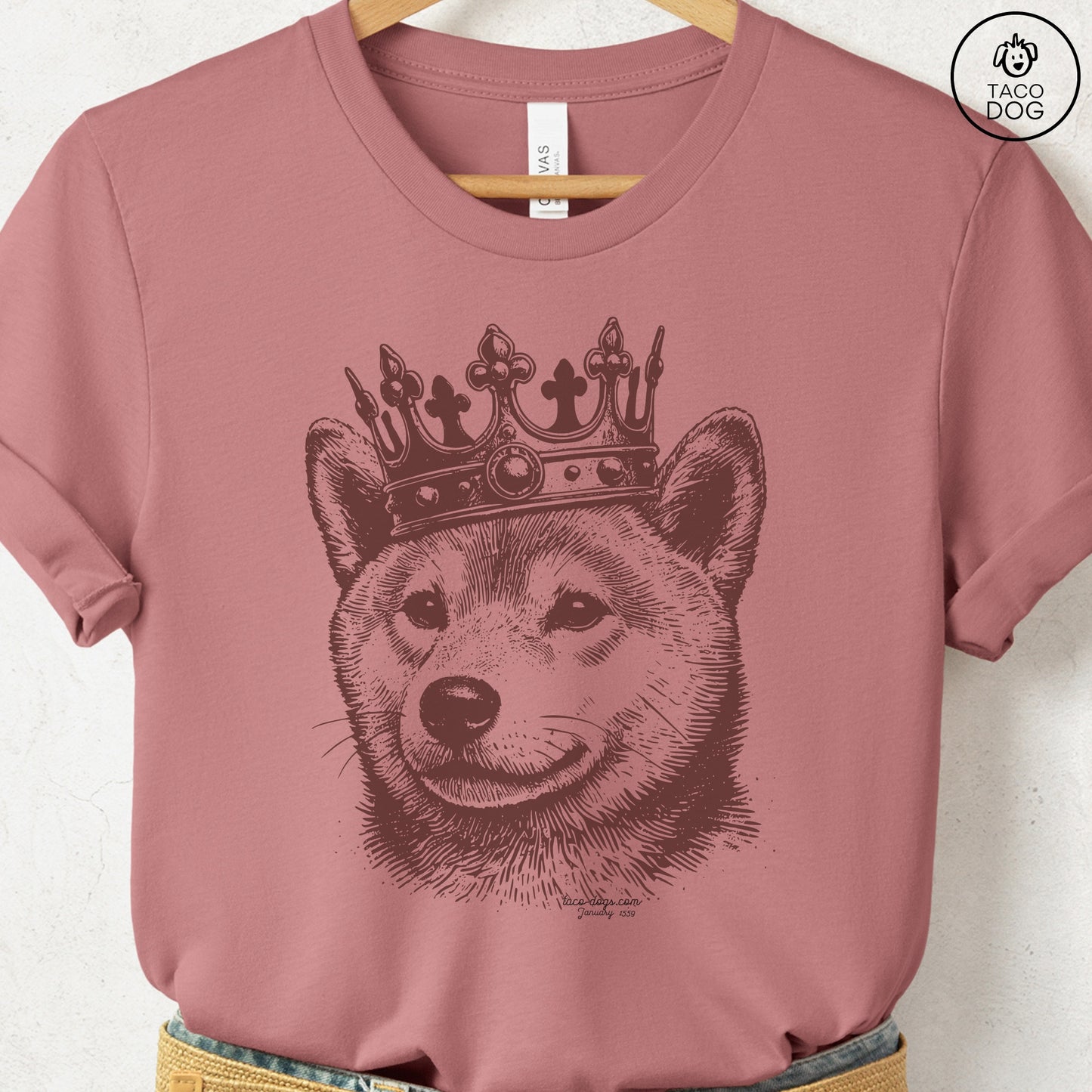 Shiba Inu Crown T-Shirt
