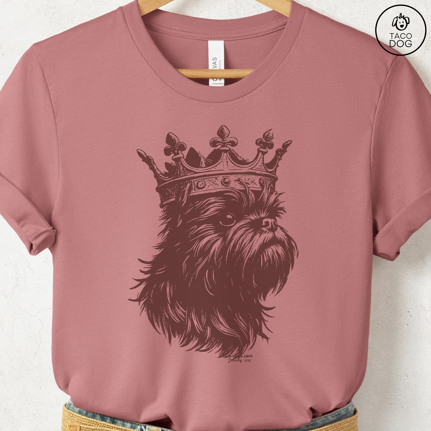 Brussels Griffon Griff Crown T-Shirt