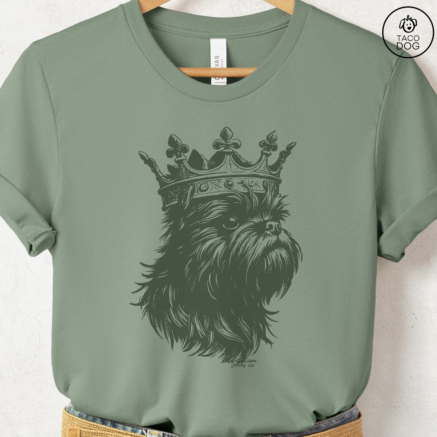 Brussels Griffon Griff Crown T-Shirt