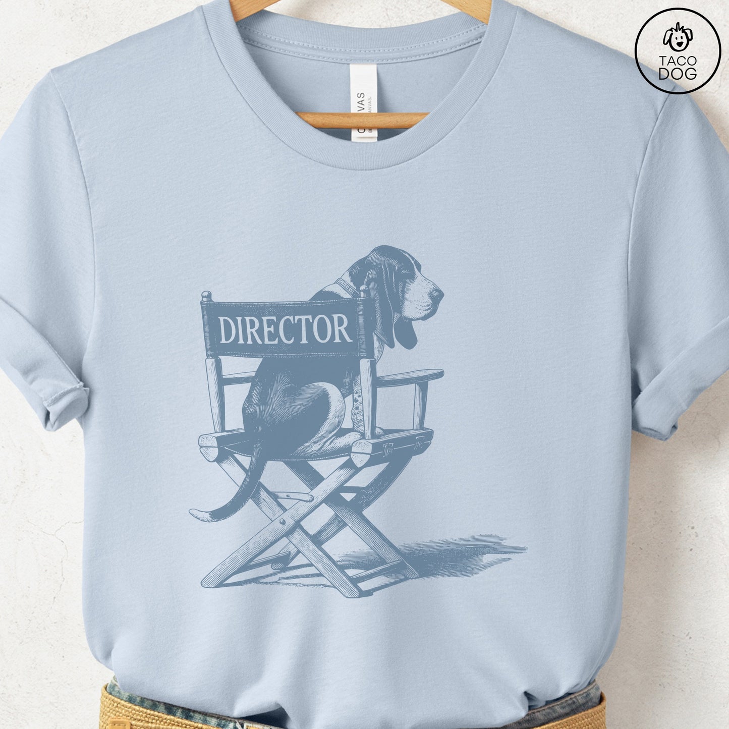 Basset Hound Director Chair T-Shirt
