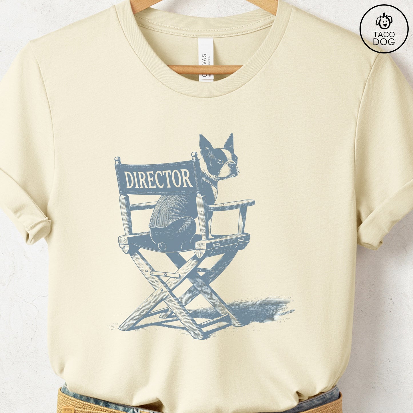 Boston Terrier Director Chair T-Shirt