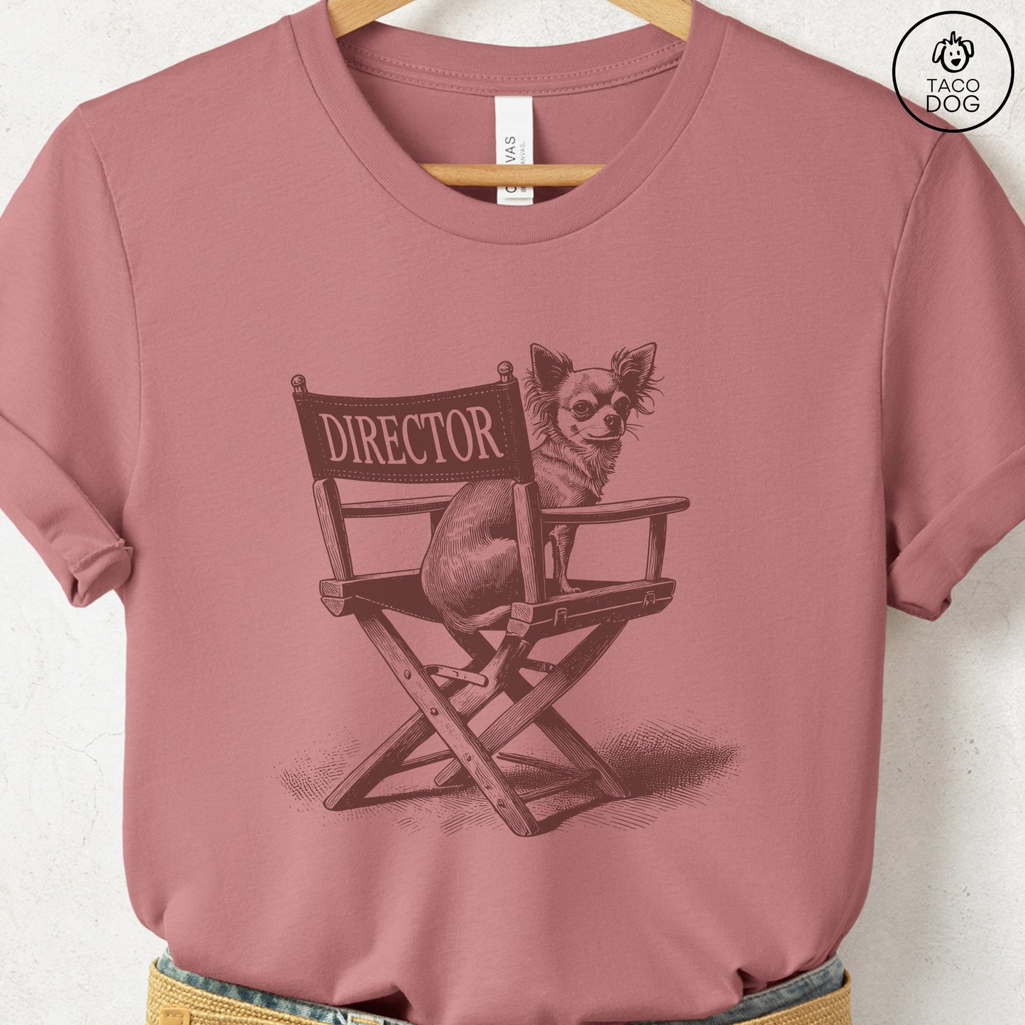 Chihuahua Director Chair T-Shirt