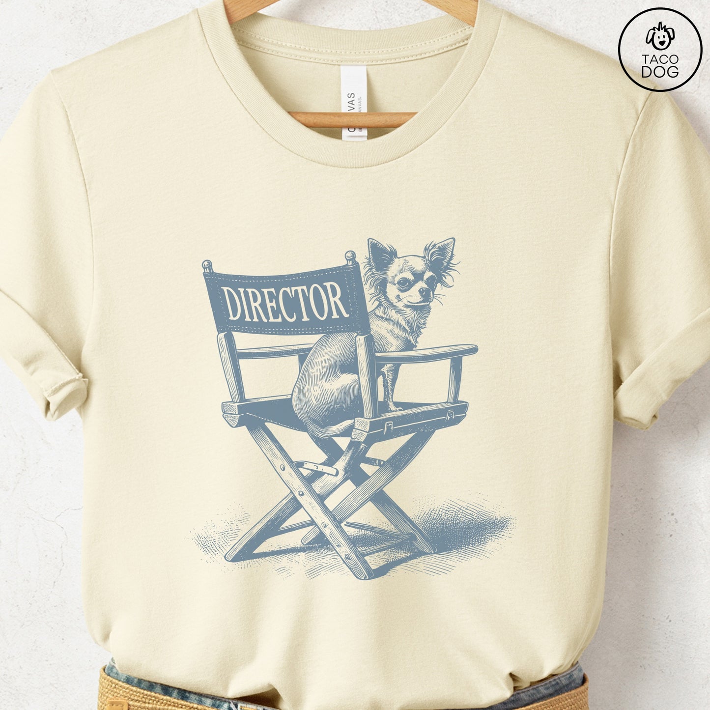 Chihuahua Director Chair T-Shirt