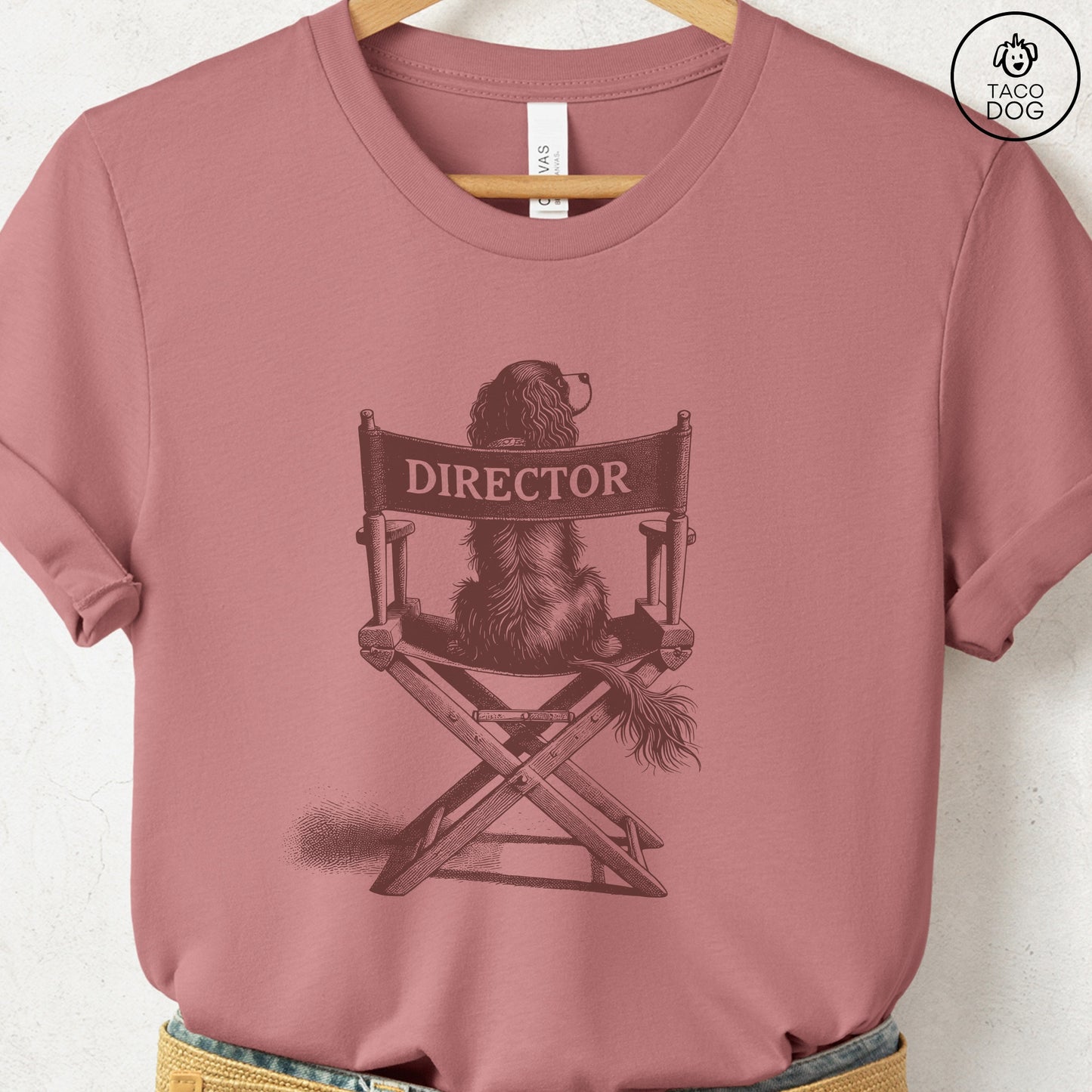 Cavalier King Charles Spaniel Director Chair T-Shirt