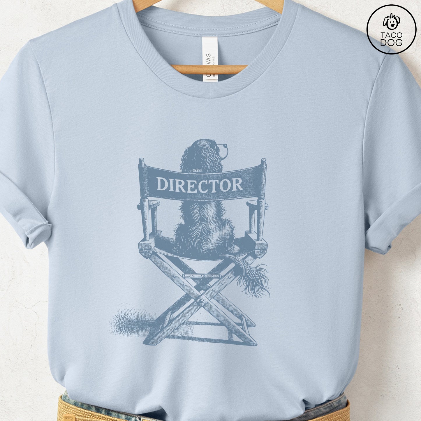 Cavalier King Charles Spaniel Director Chair T-Shirt