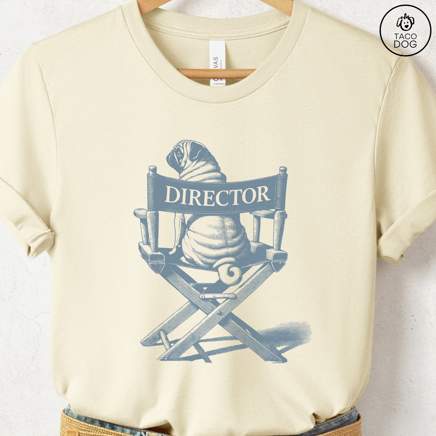 Pug Director Chair T-Shirt