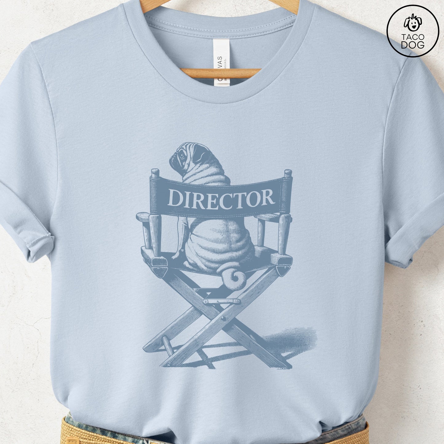 Pug Director Chair T-Shirt
