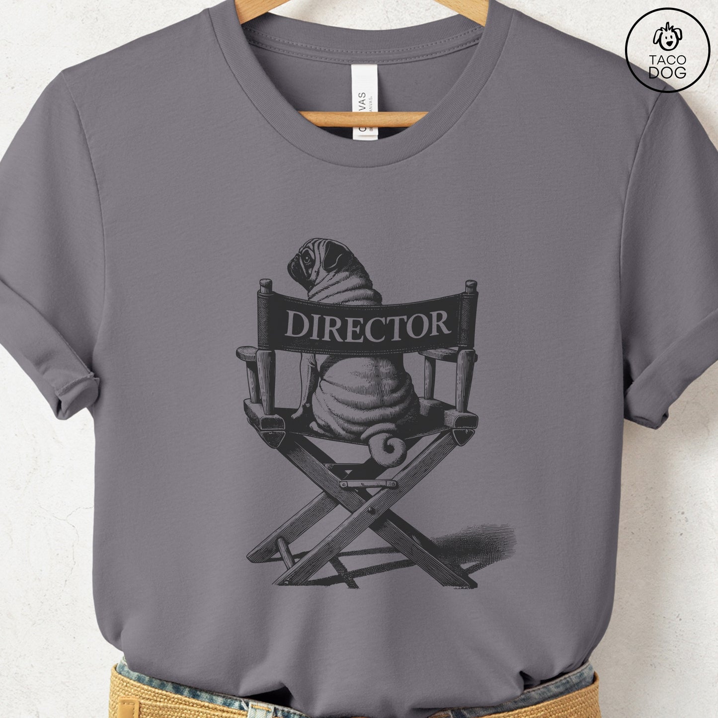 Pug Director Chair T-Shirt