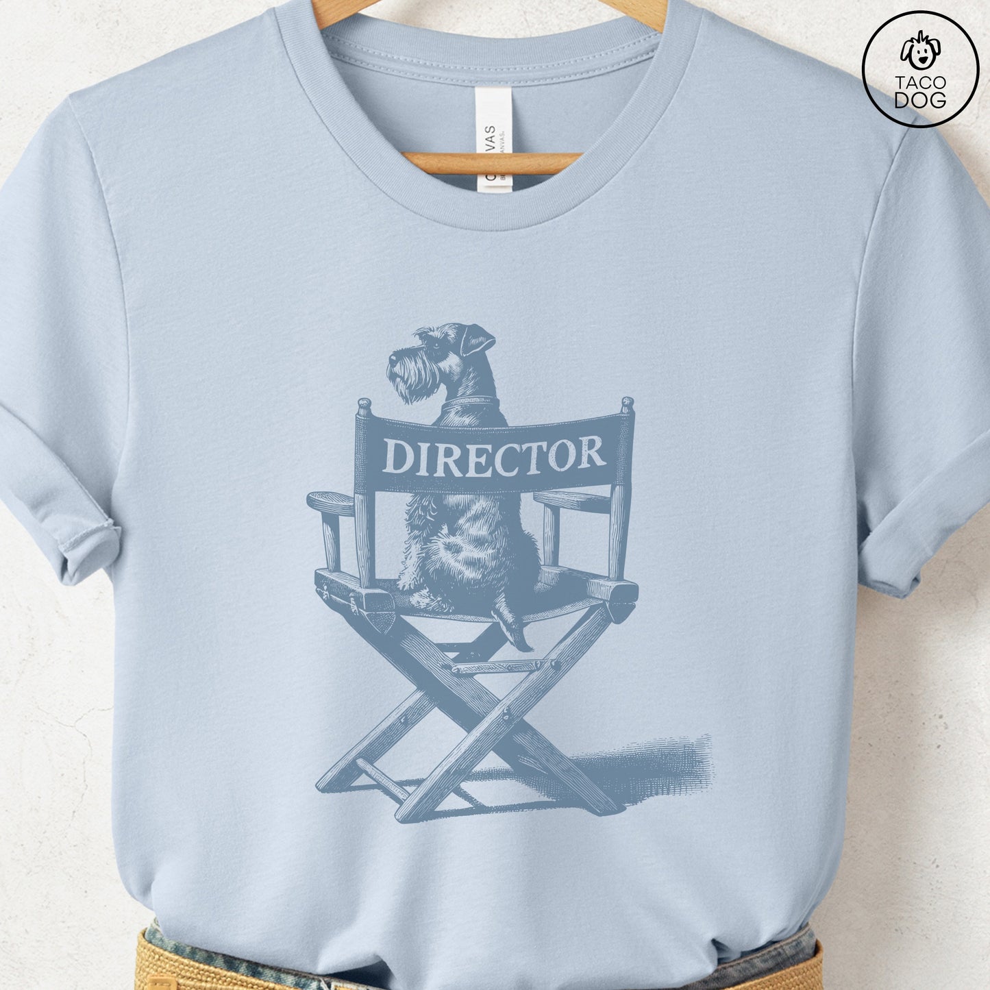 Schnauzer Director Chair T-Shirt