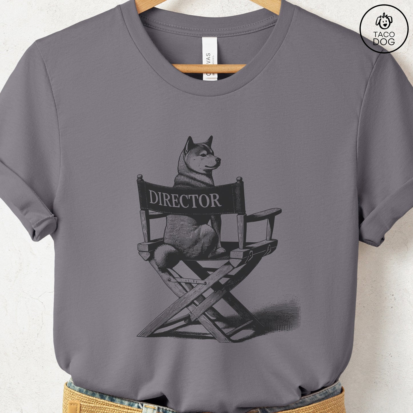 Shiba Inu Director Chair T-Shirt