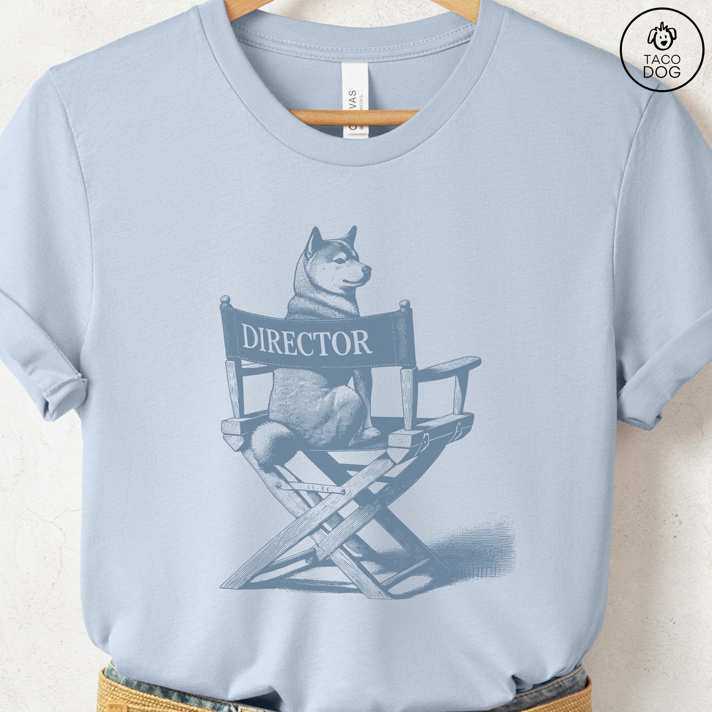 Shiba Inu Director Chair T-Shirt