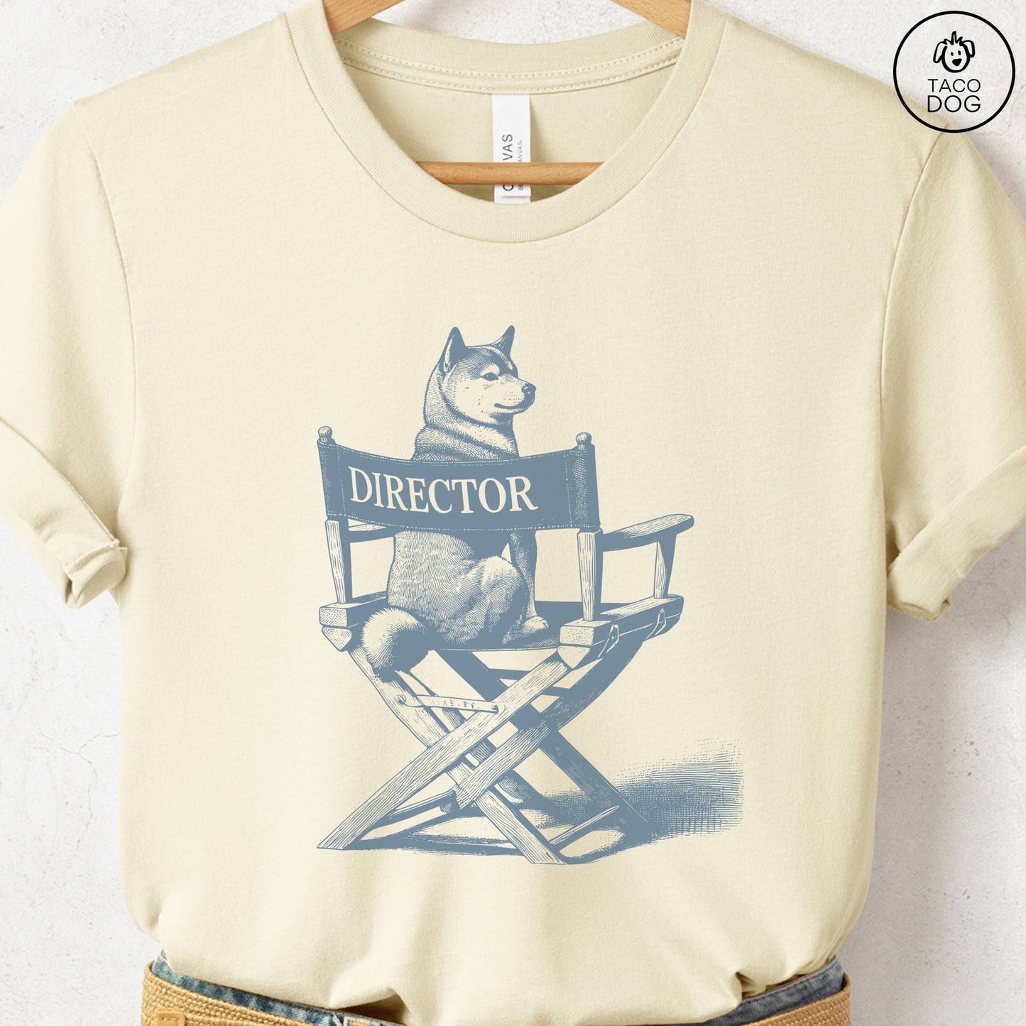 Shiba Inu Director Chair T-Shirt