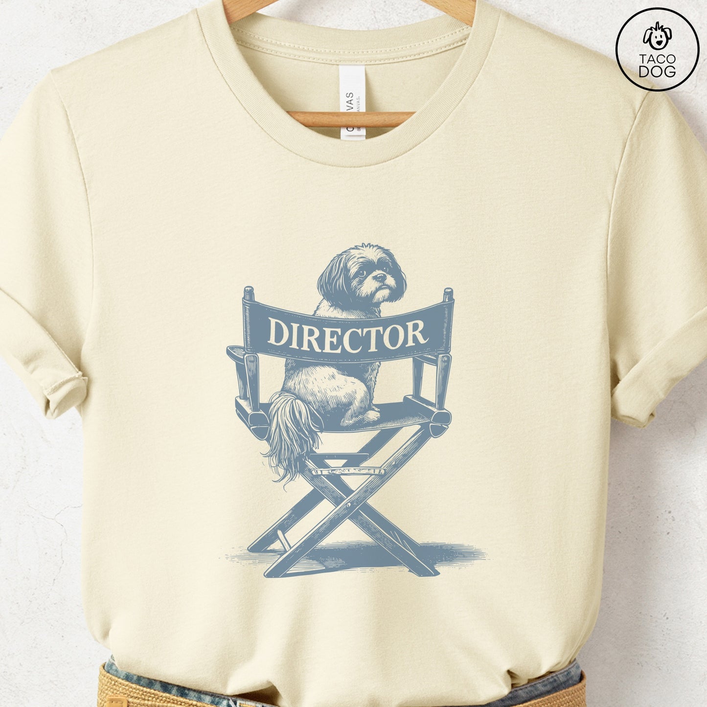 Shih Tzu Director Chair T-Shirt