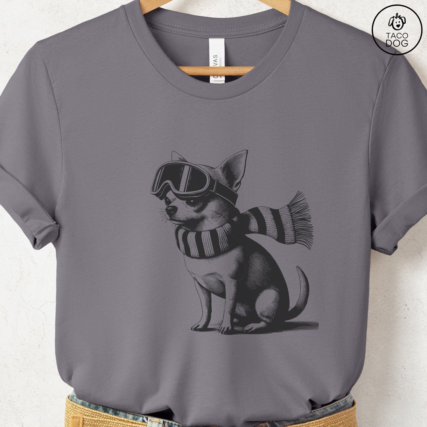 Chihuahua Winter Sport T-Shirt