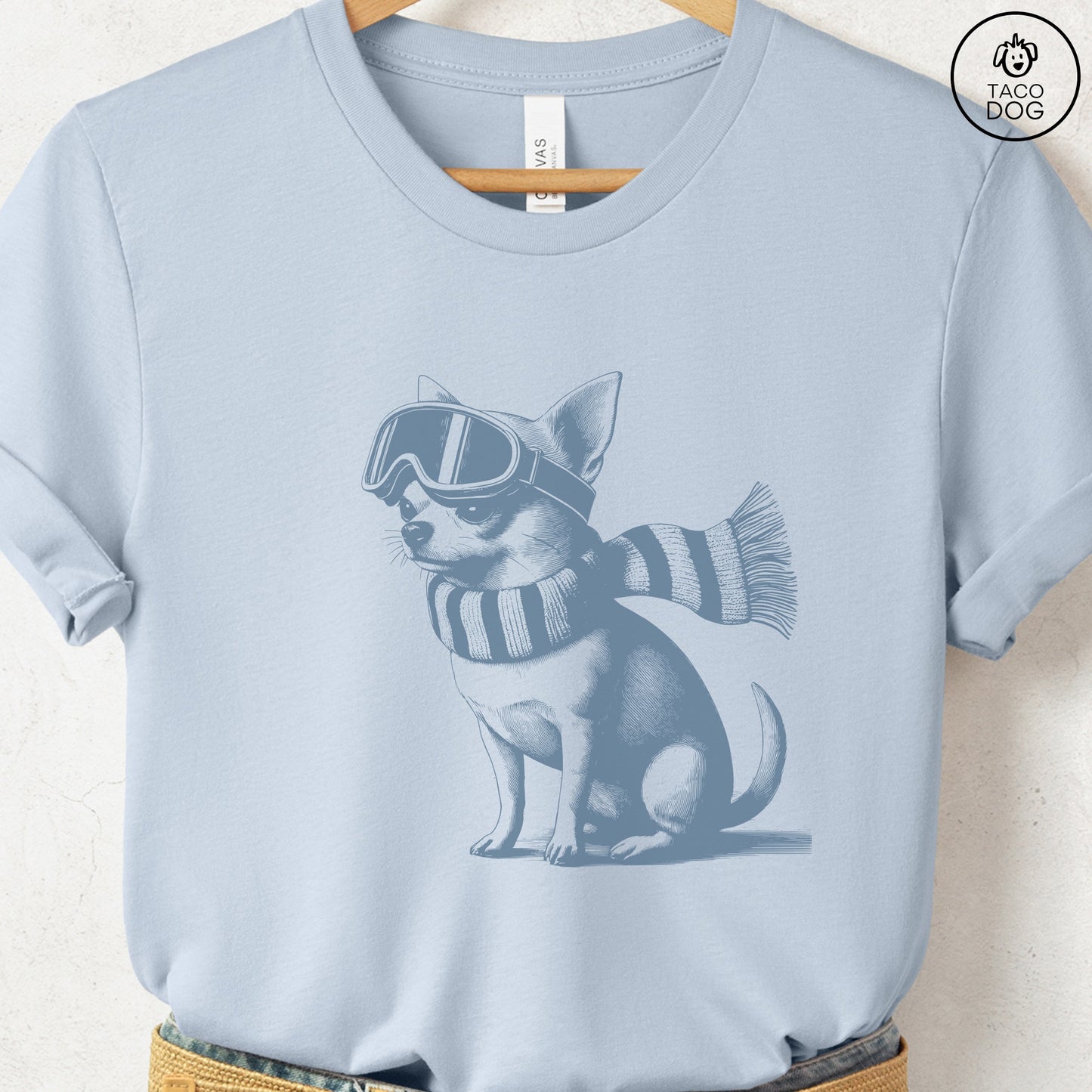 Chihuahua Winter Sport T-Shirt