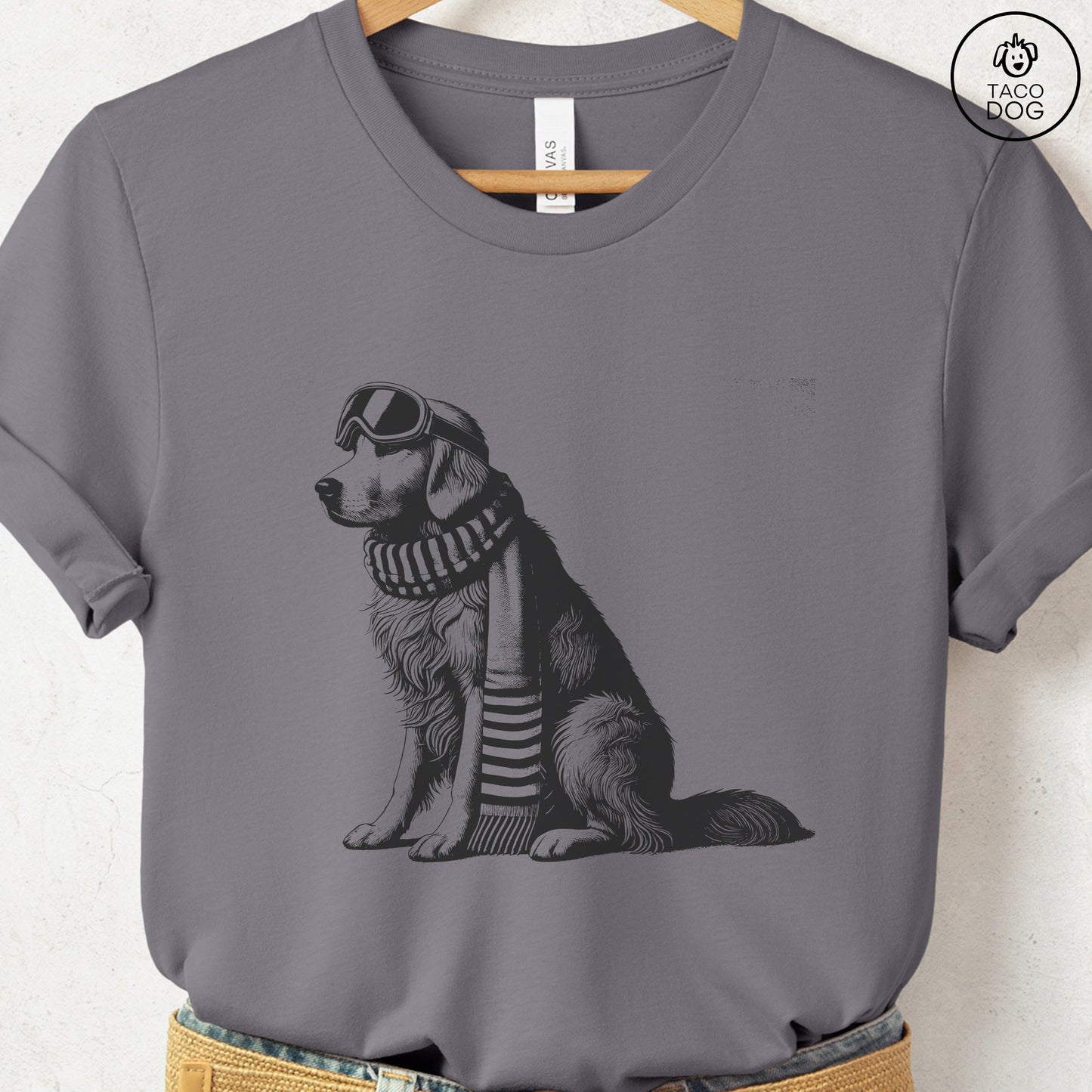 Golden Retriever Winter Sport T-Shirt