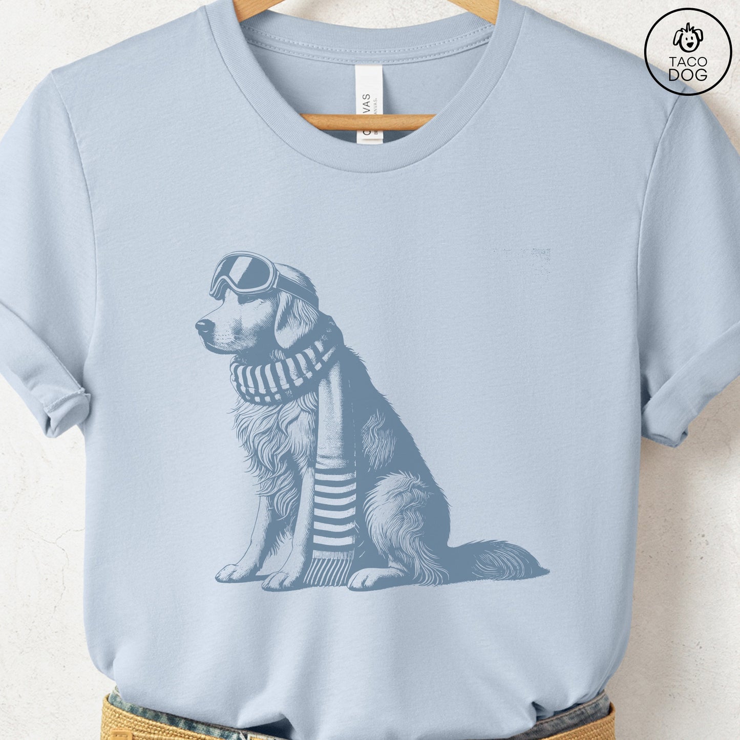 Golden Retriever Winter Sport T-Shirt