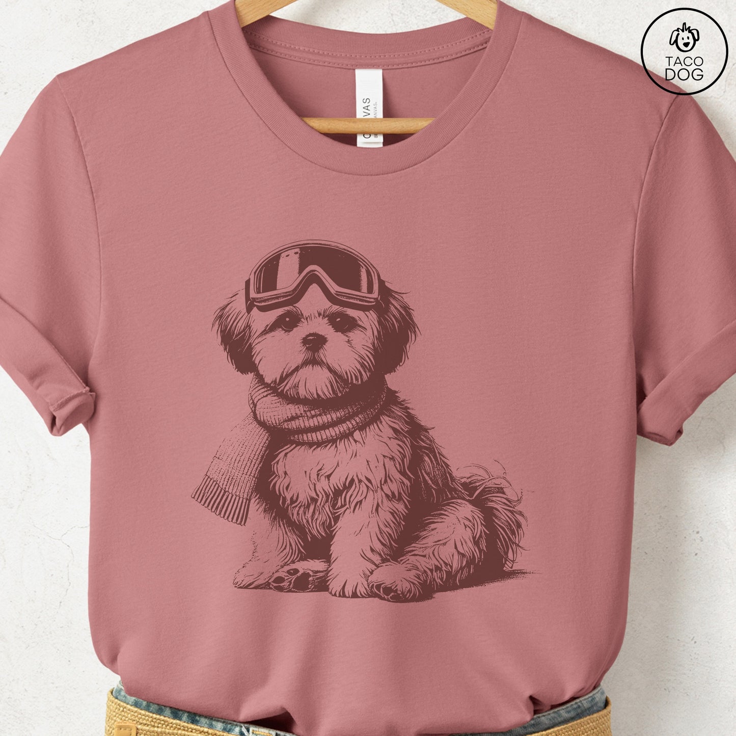 Shih Tzu Winter Sport T-Shirt