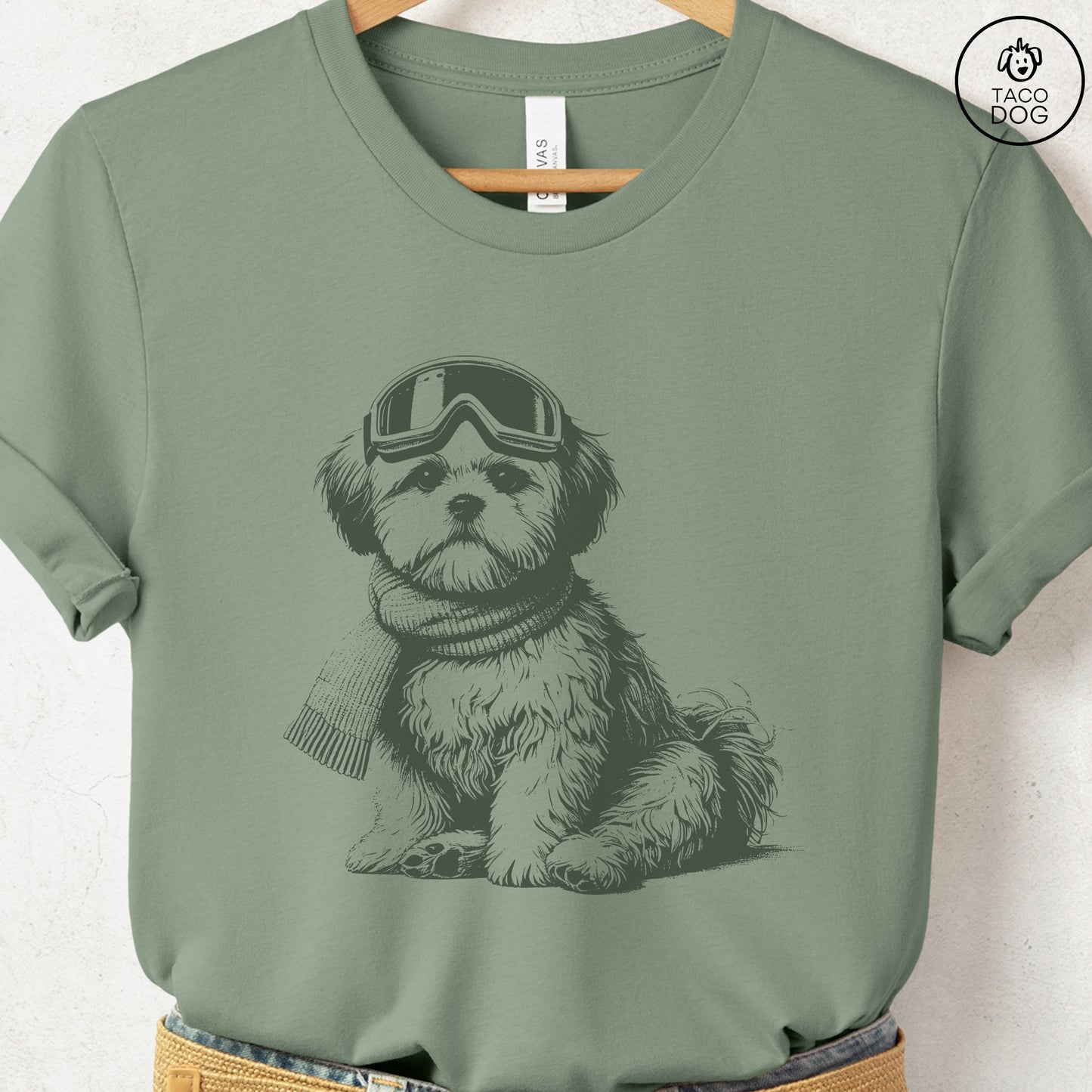 Shih Tzu Winter Sport T-Shirt