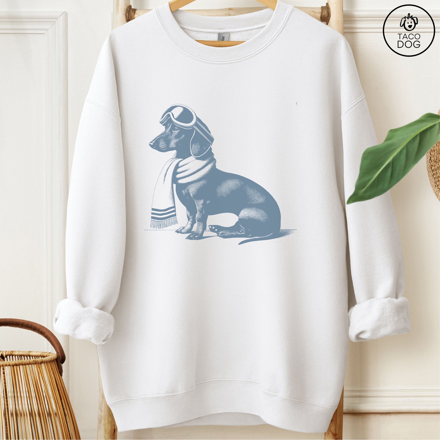 Dachshund Winter Sport Sweatshirt