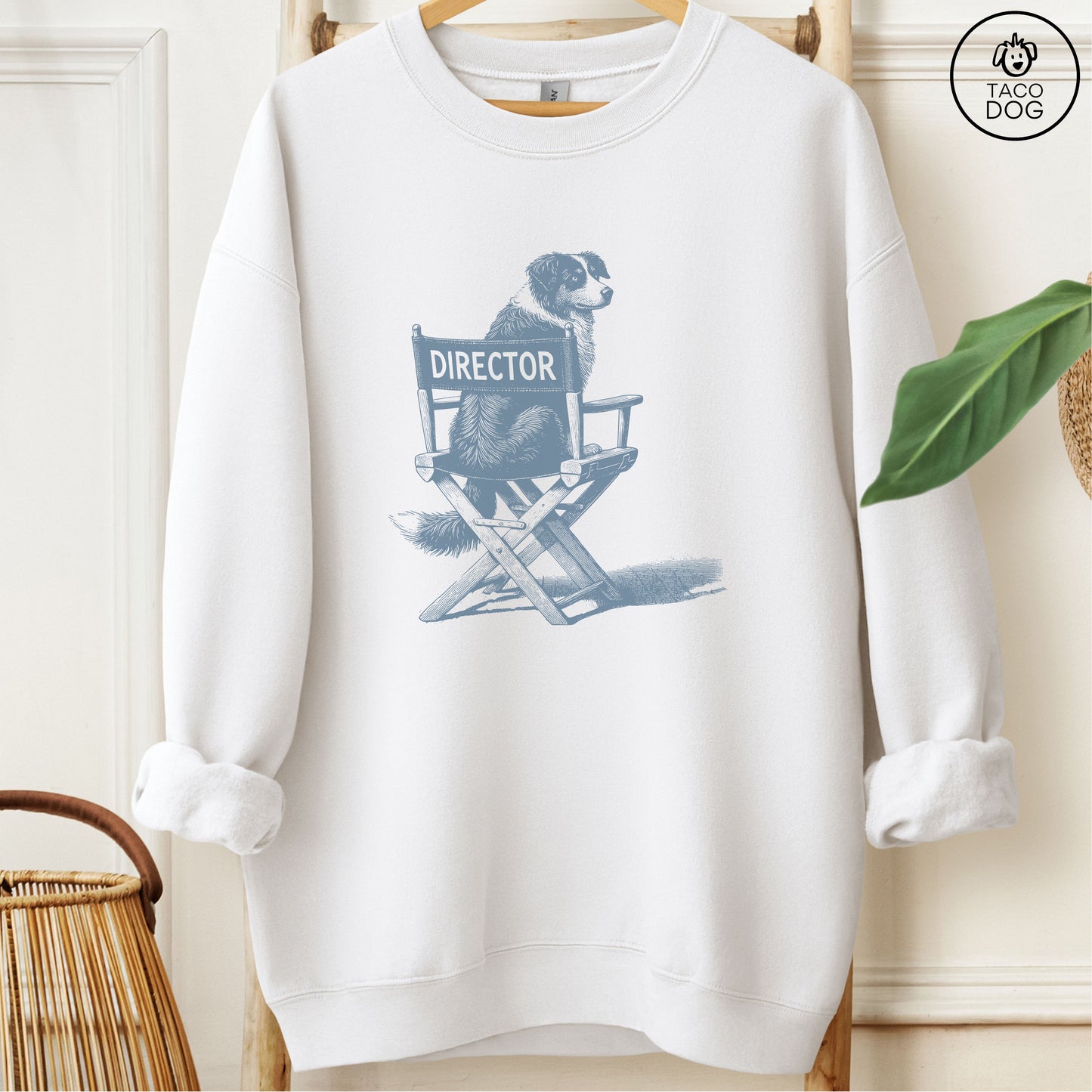 Australian Shepherd Aussie Director Chair Sweatshirt