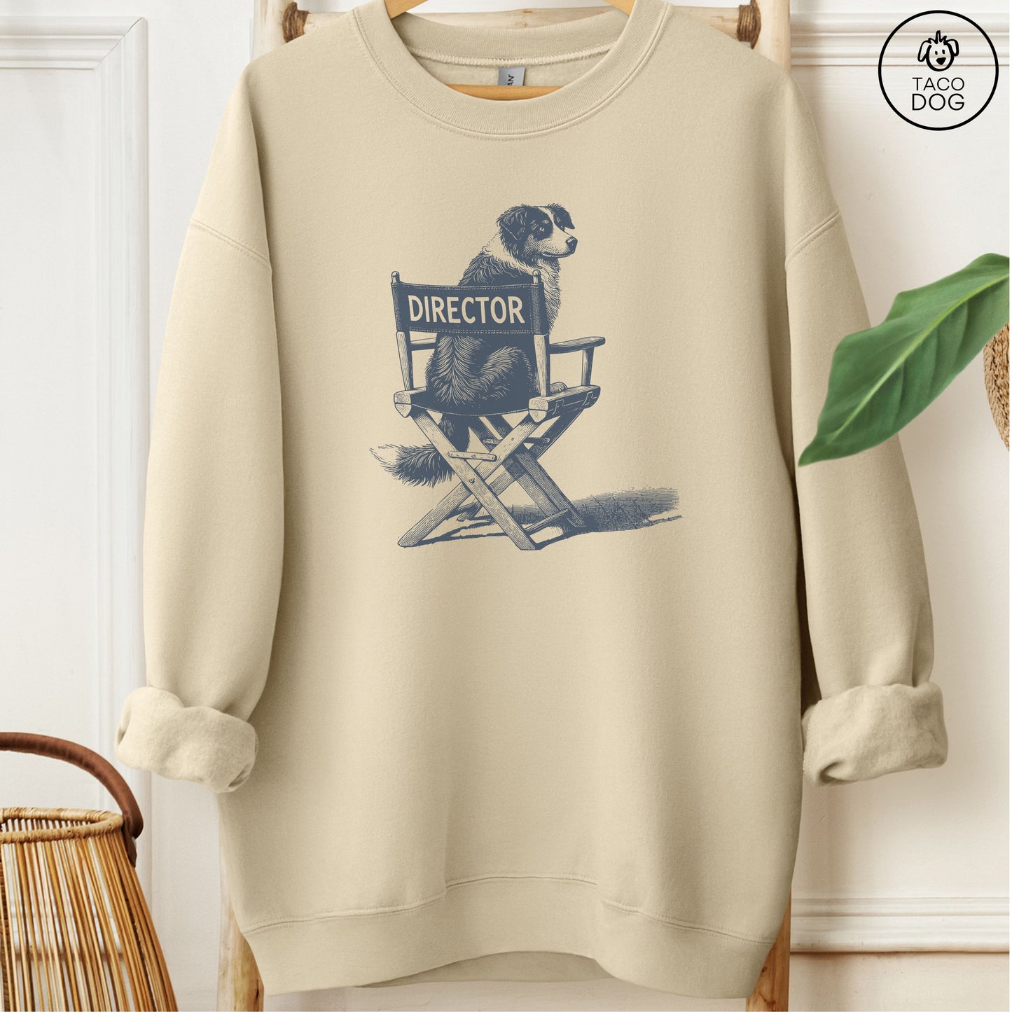 Australian Shepherd Aussie Director Chair Sweatshirt