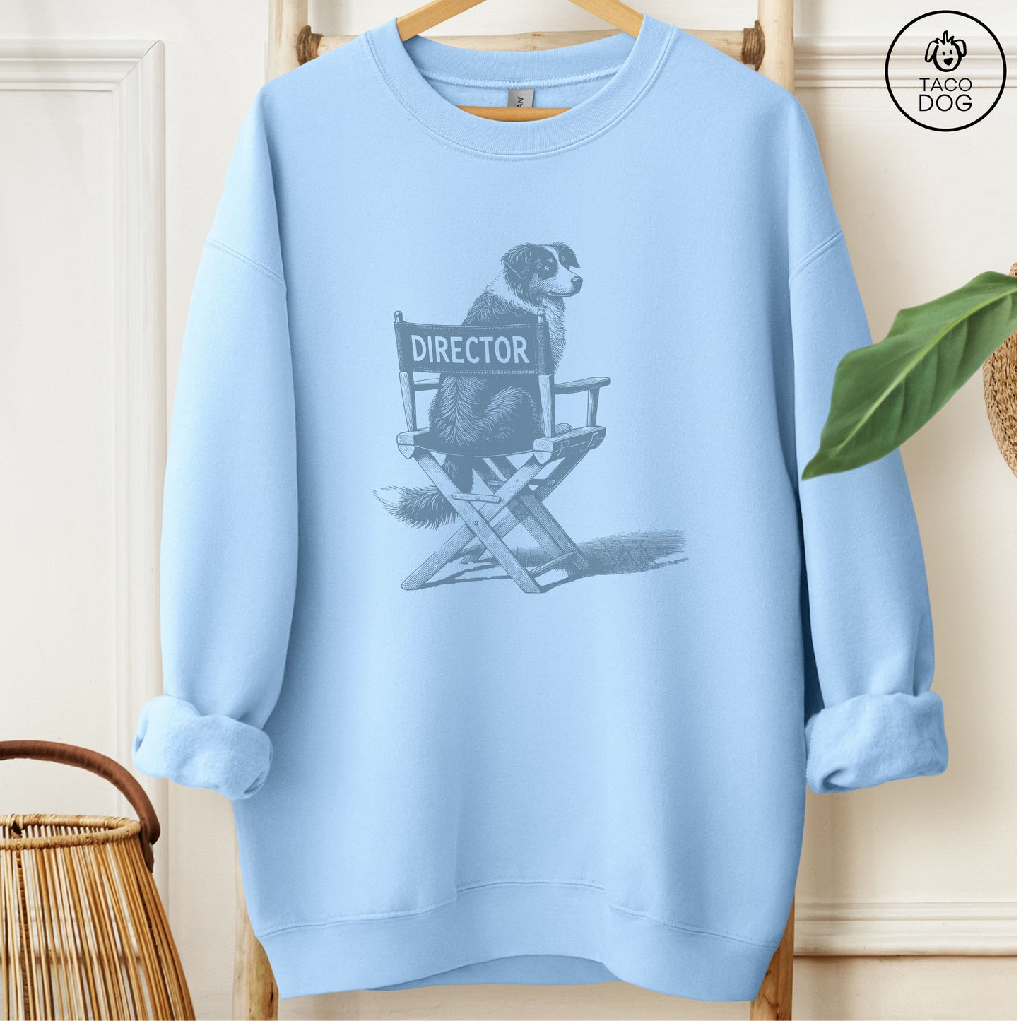 Australian Shepherd Aussie Director Chair Sweatshirt